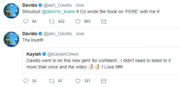 Davido Reveals Dammy Krane Co-Wrote 